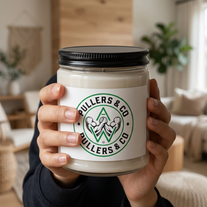 Classic Logo Soy Candle | Pullers & Co.