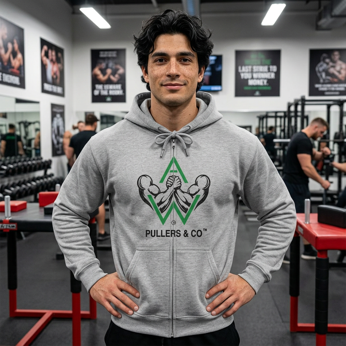 Classic Logo Full-Zip Hoodie | Pullers & Co.