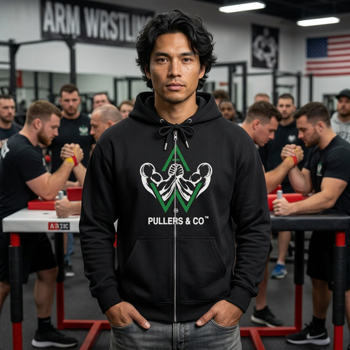 Classic Logo Full-Zip Hoodie | Pullers & Co.