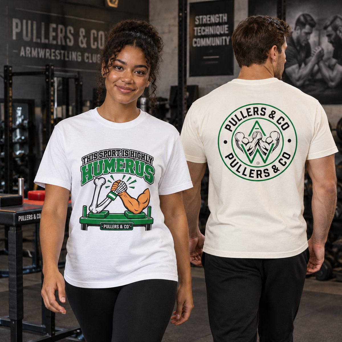 This Sport Is Highly Humerus Arm Wrestling T-Shirt Unisex | Pullers & Co.