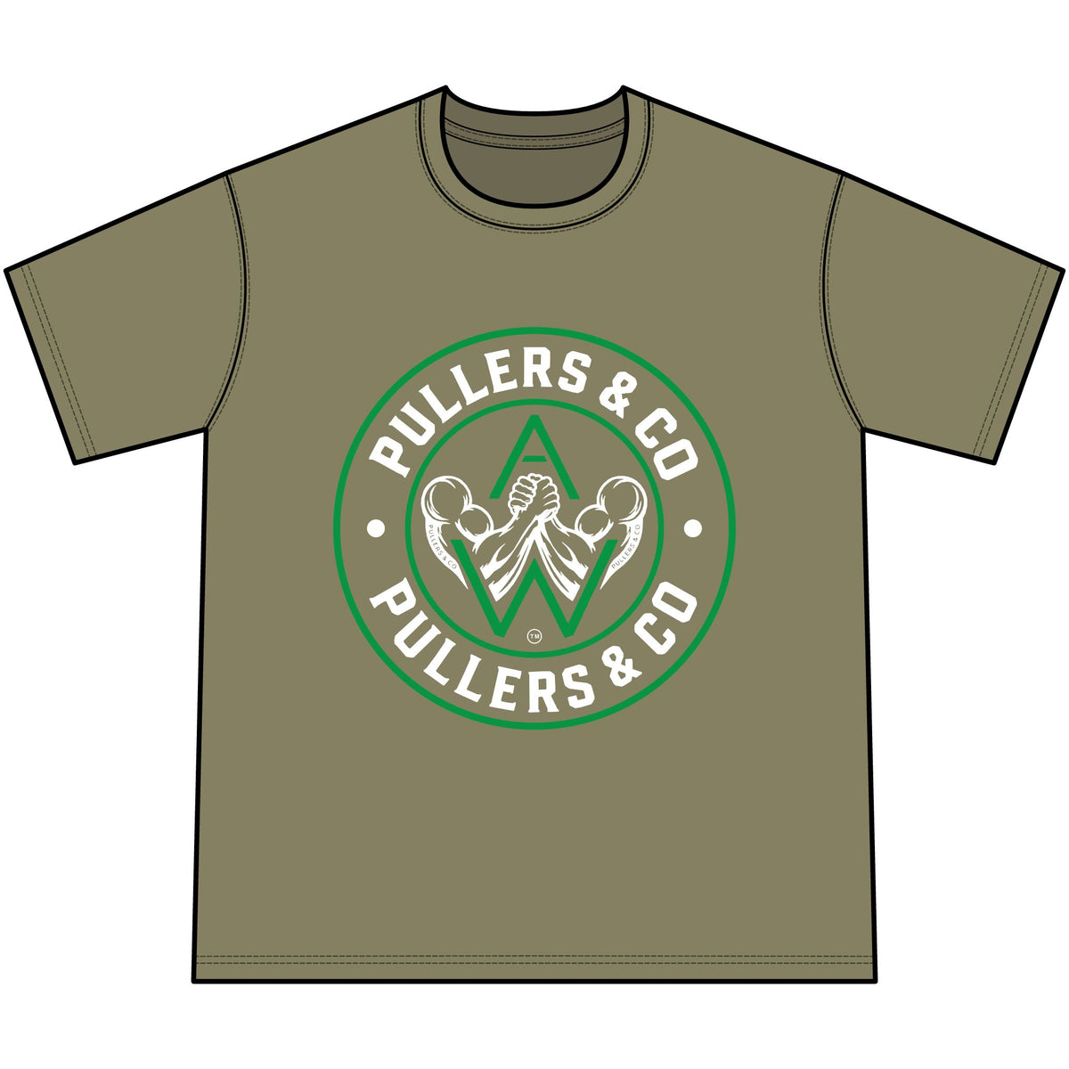 Vintage Mineral-Wash Logo T-Shirt | Pullers & Co.