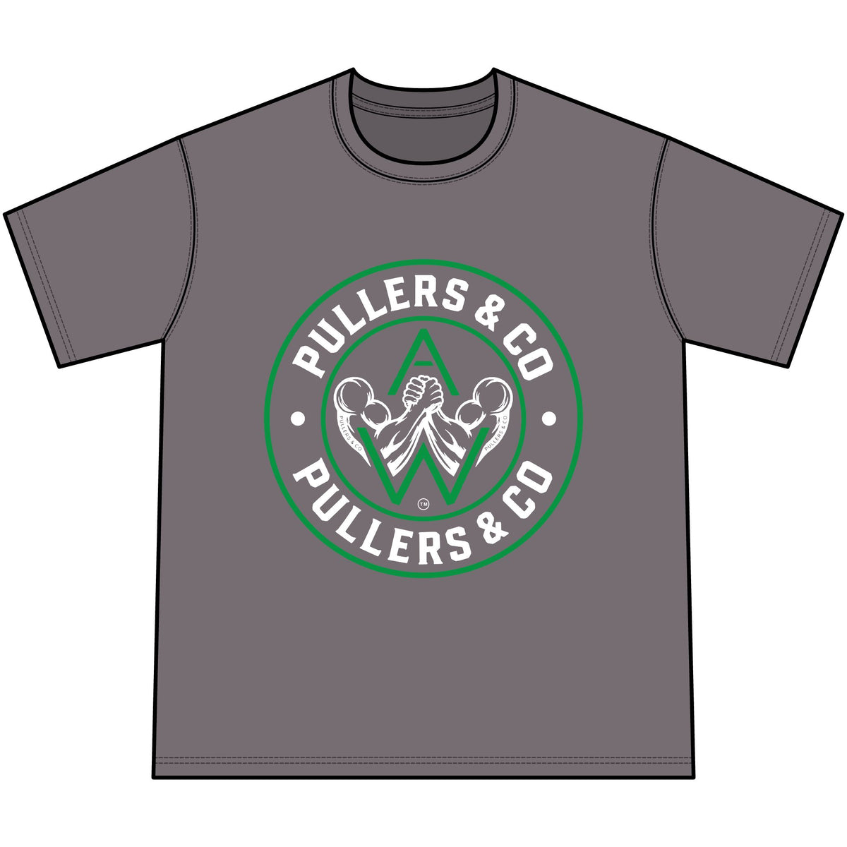 Vintage Mineral-Wash Logo T-Shirt | Pullers & Co.