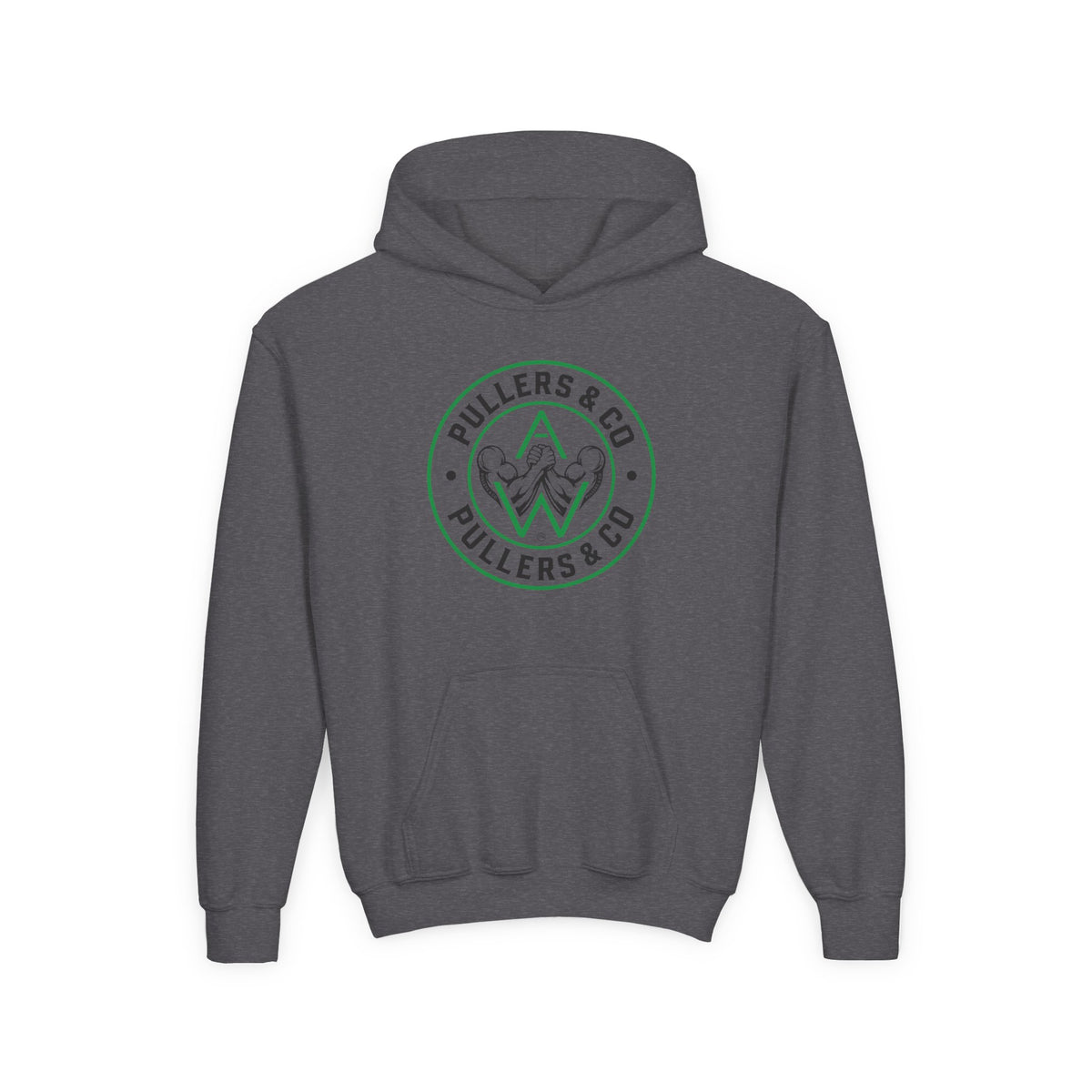 Youth Pullover Hoodie - Circular Logo - UNISEX | Pullers & Co.