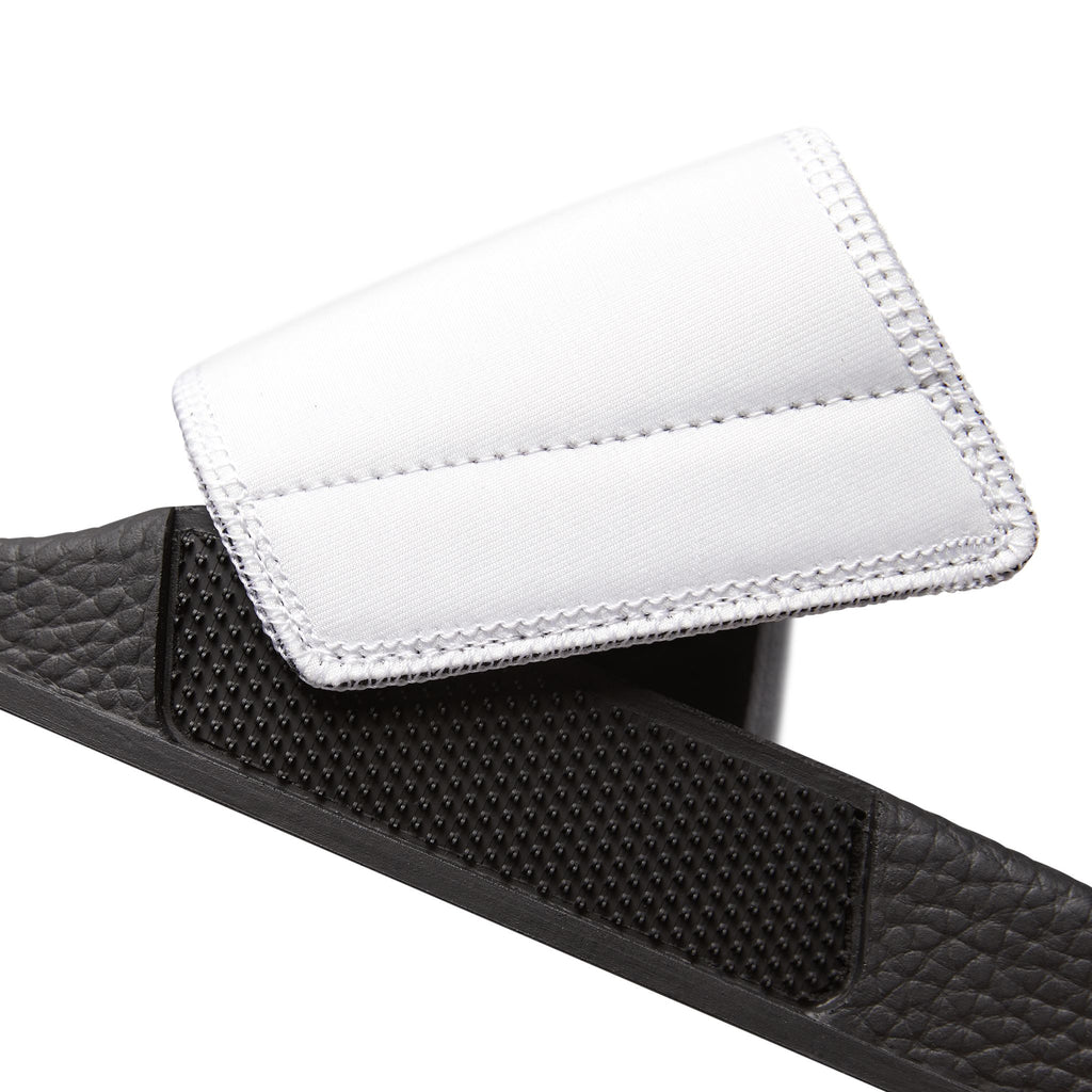 Men's Logo Slide Sandals — Pulllers & Co. Removable Strap Pool Slides