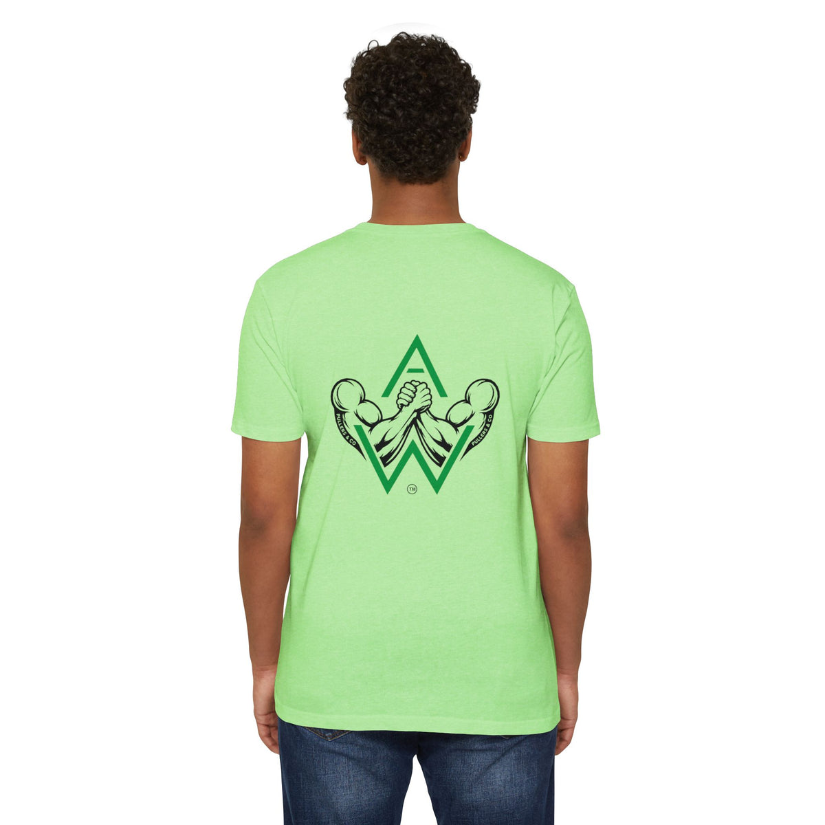 Men's Circular Logo & Classic Arm Emblem T-Shirt | Pullers & Co.