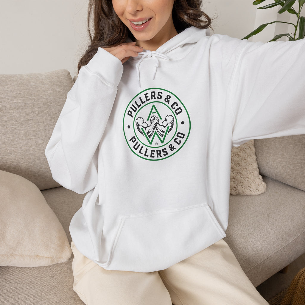 Women's Pullover Hoodie - Circular Logo - UNISEX | Pullers & Co.