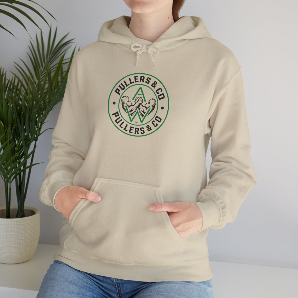 Women's Pullover Hoodie - Circular Logo - UNISEX | Pullers & Co.