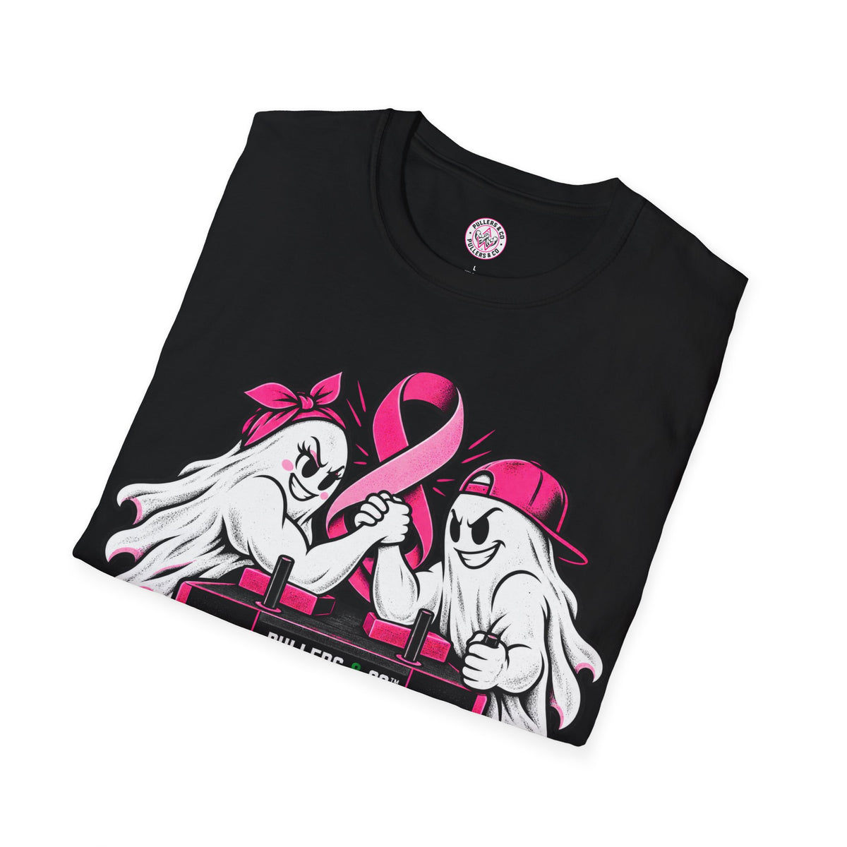 BOOOO-BIES! Pulling for a Cure T-Shirt Unisex | Pullers & Co. Breast Cancer Awareness Tee