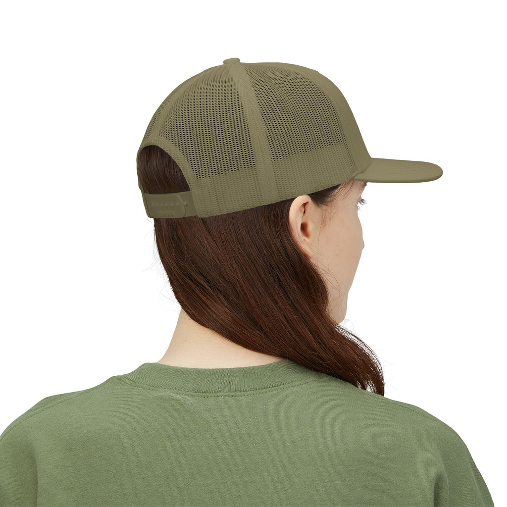Embroidered Trucker Cap | Pullers & Co. Rope Logo Snapback