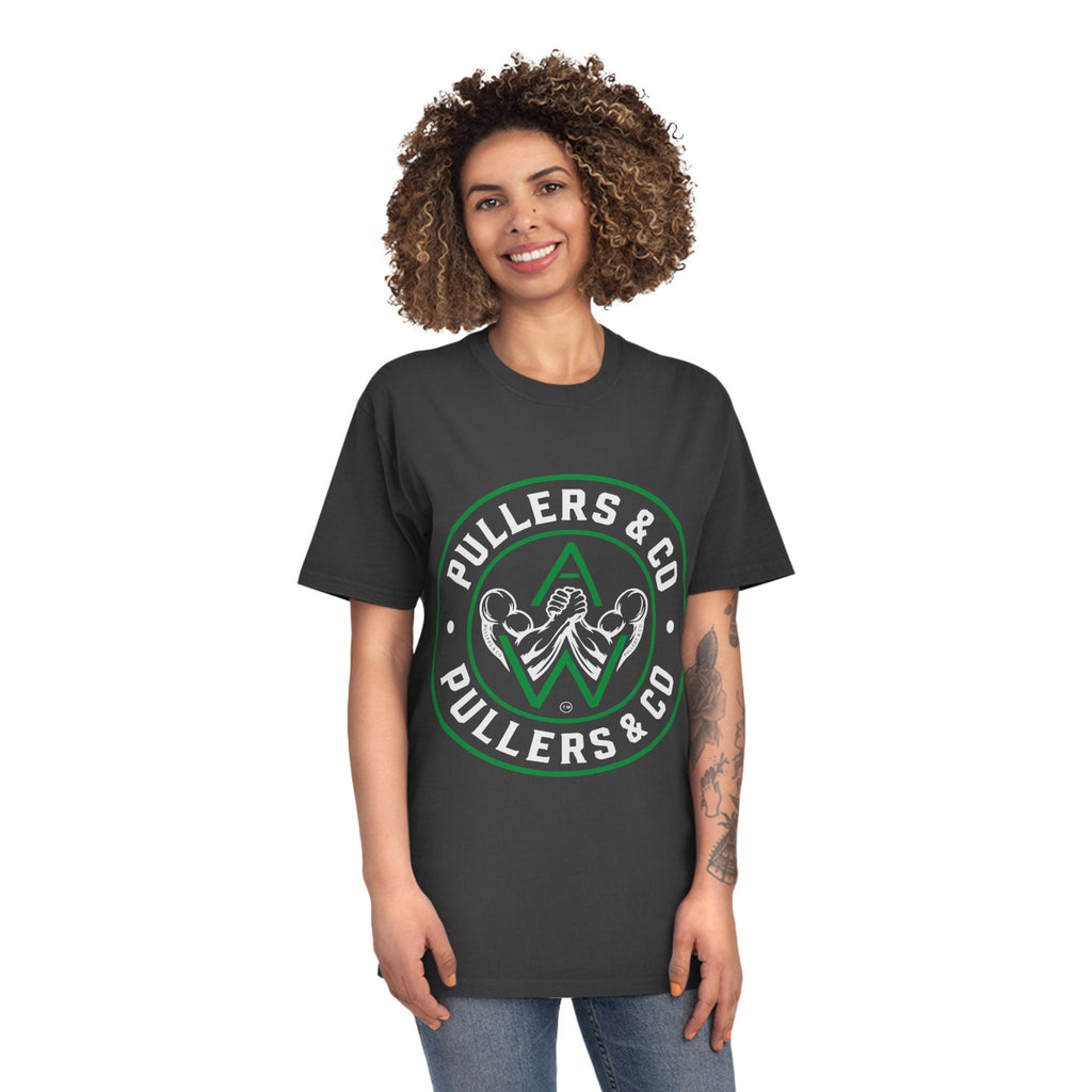 Men's Vintage-Wash Circular Logo T-Shirt UNISEX | Pullers & Co.