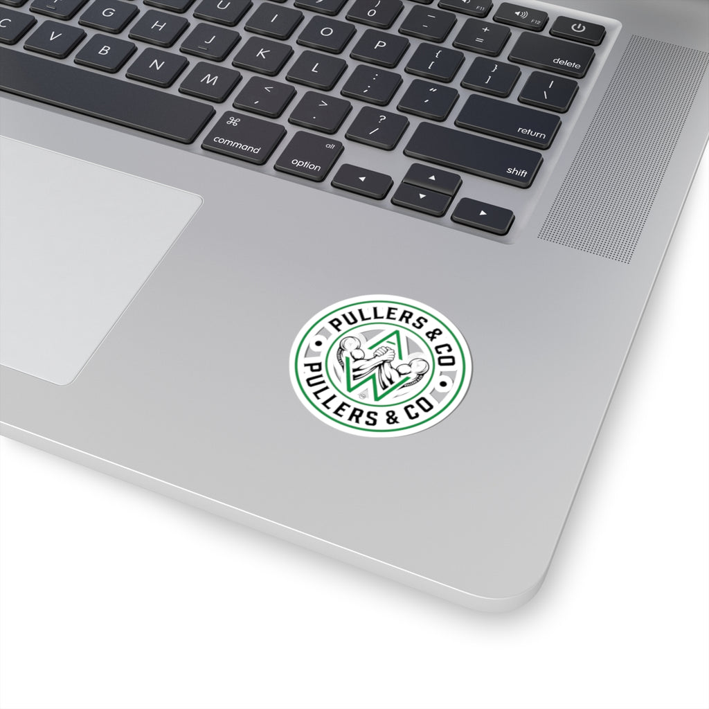 Circular Logo Kiss-Cut Sticker  Transparent | Pullers & Co.