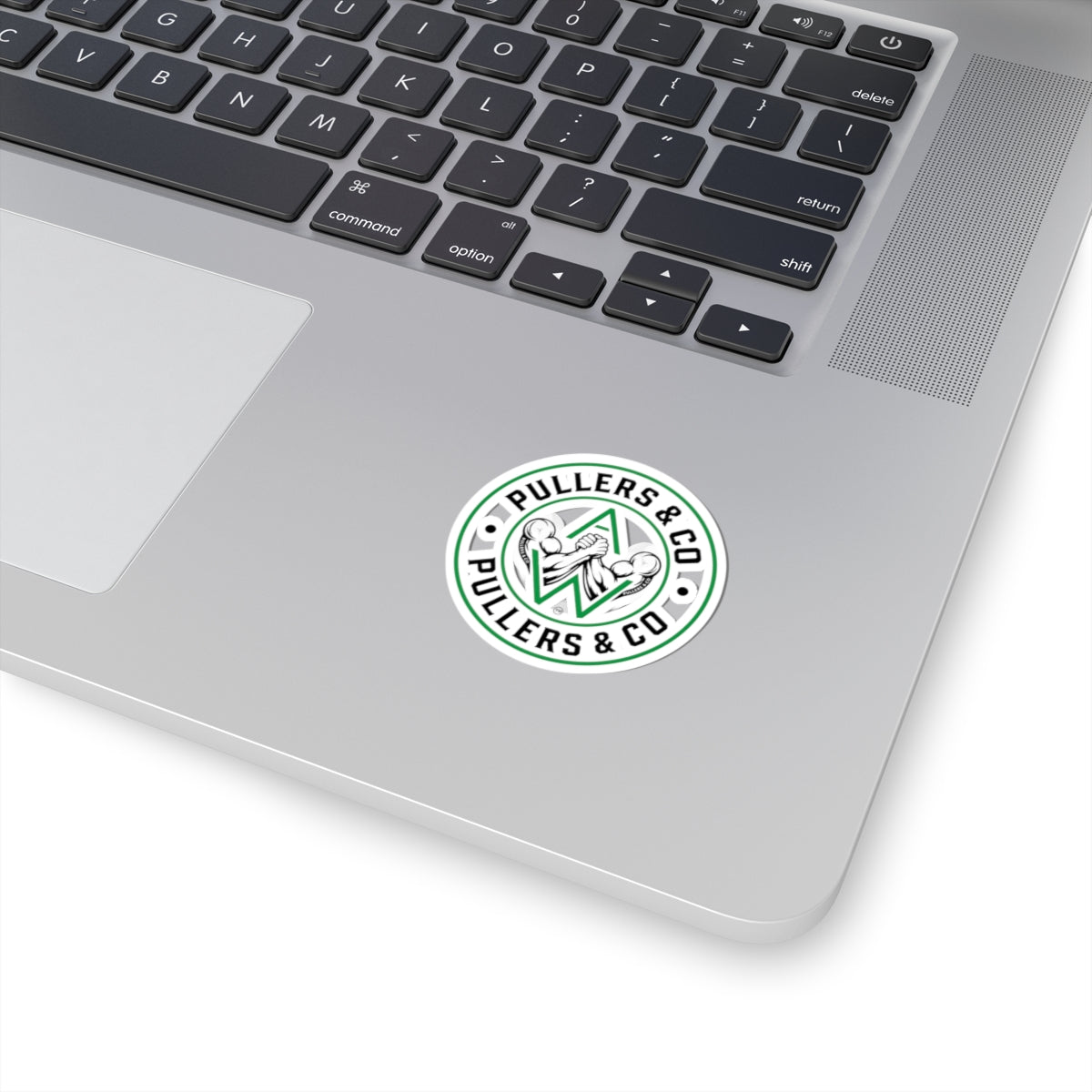 Circular Logo Kiss-Cut Sticker  Transparent | Pullers & Co.