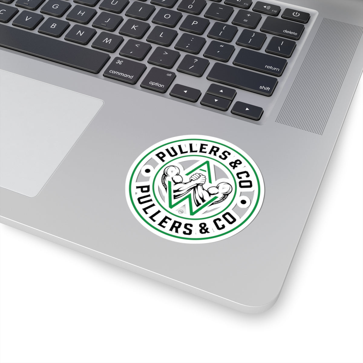 Circular Logo Kiss-Cut Sticker  Transparent | Pullers & Co.