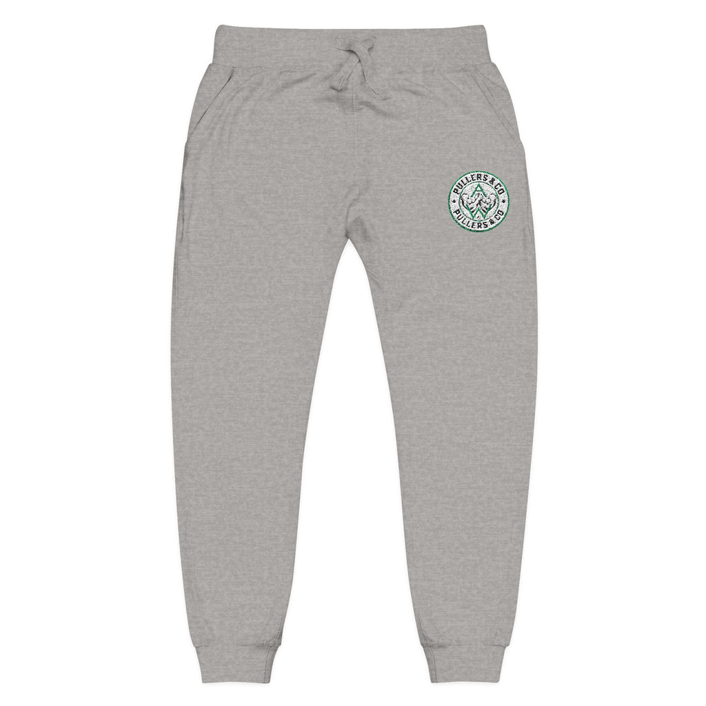 Embroidered Fleece Sweatpants Unisex | Pullers & Co.