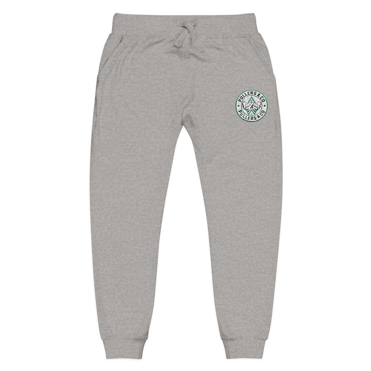 Embroidered Fleece Sweatpants Unisex | Pullers & Co.
