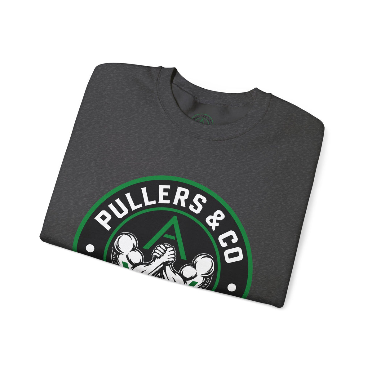 Women's Crewneck Sweatshirt Circular Logo - UNISEX | Pullers & Co.