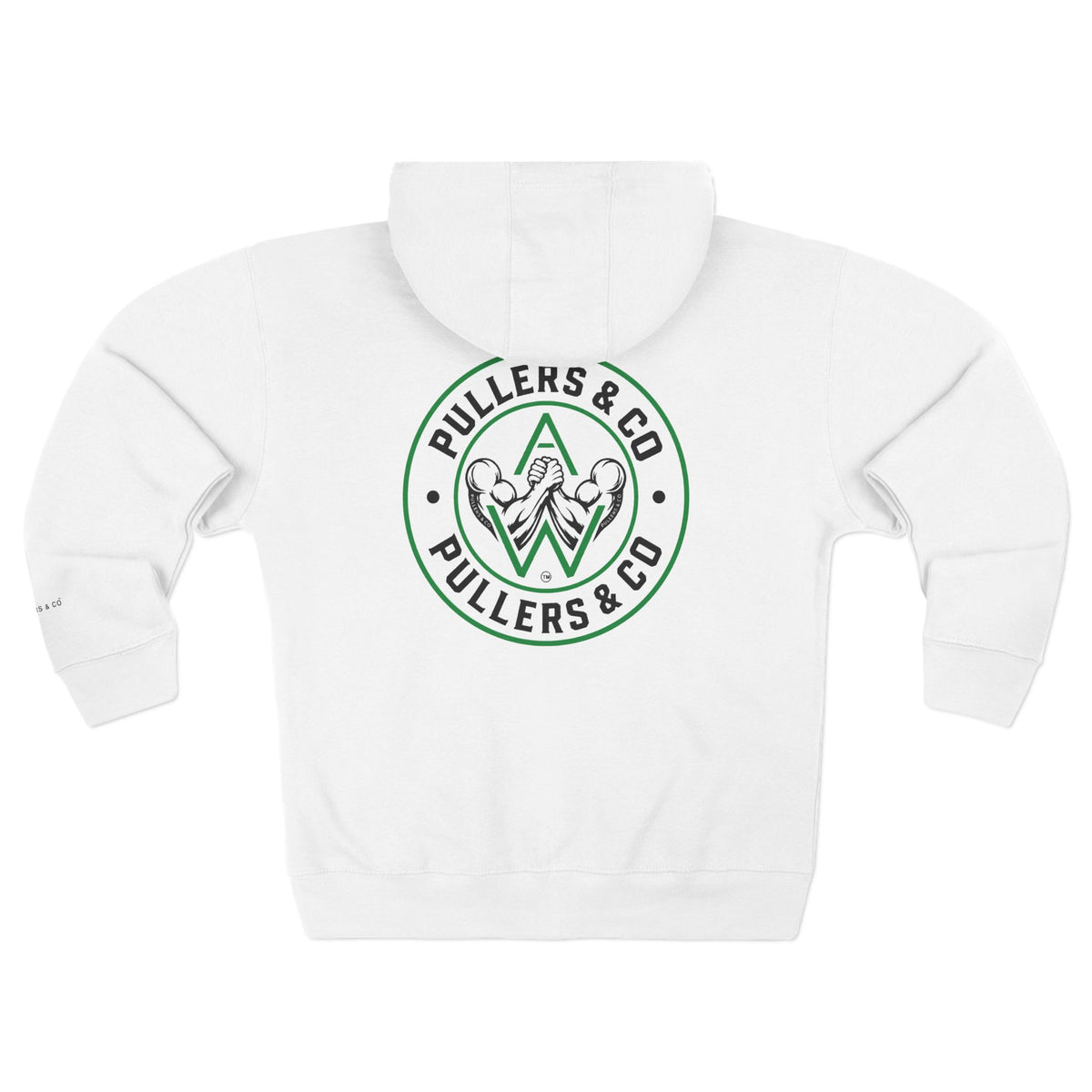 Arm Wrestling Unisex Zip-Up Hoodie | Pullers & Co. Full-Zip Sweatshirt