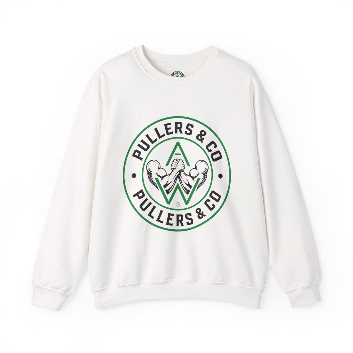 Men's Crewneck Sweatshirt Circular Logo - UNISEX | Pullers & Co.