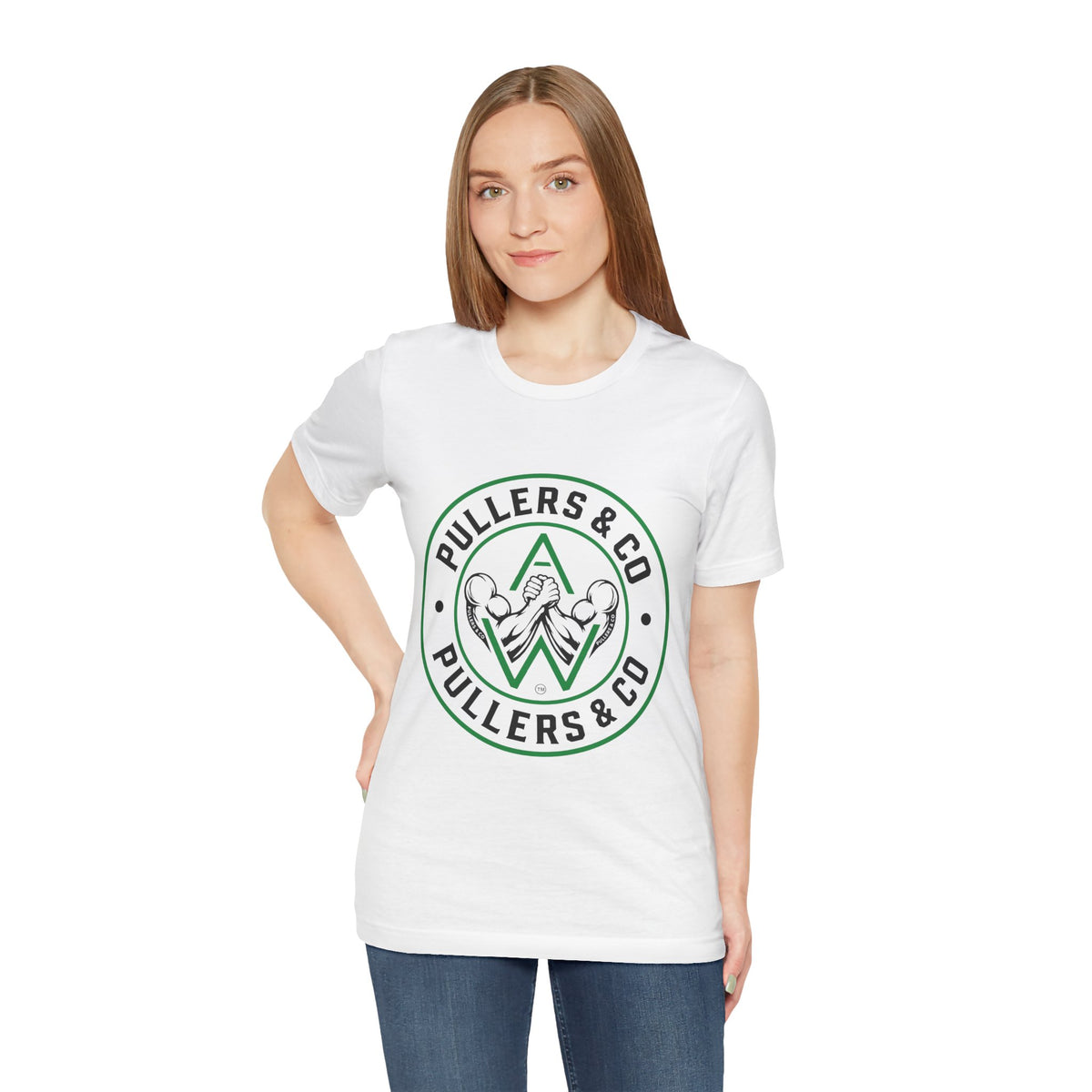 Woman's T-Shirt Circular Logo - Unisex | Pullers & Co.