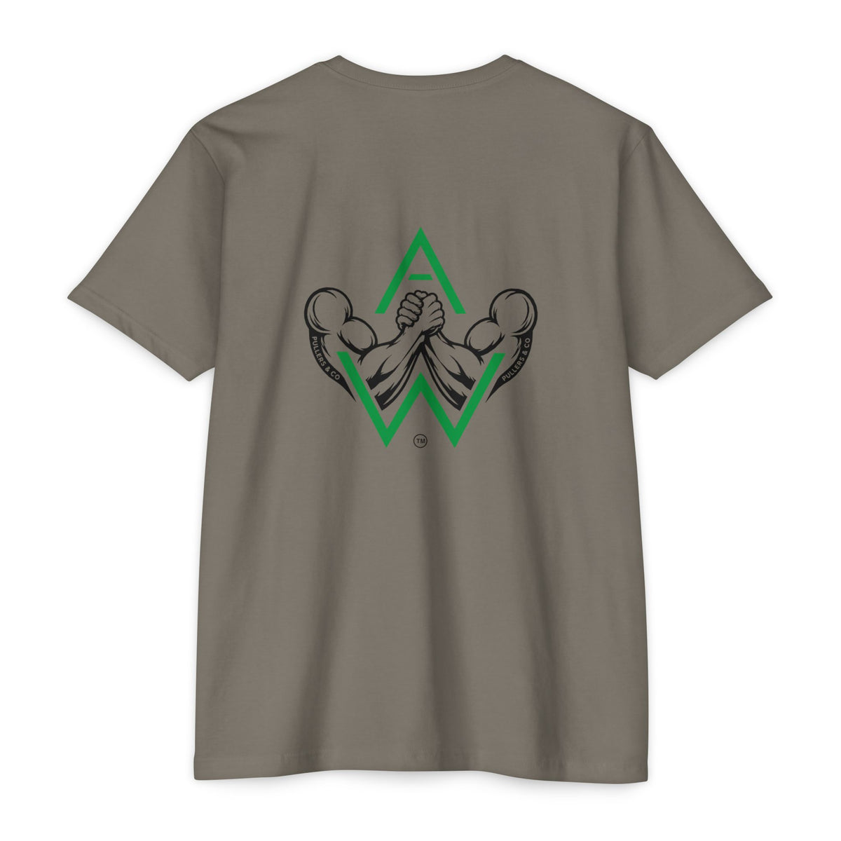 Men's Circular Logo & Classic Arm Emblem T-Shirt | Pullers & Co.