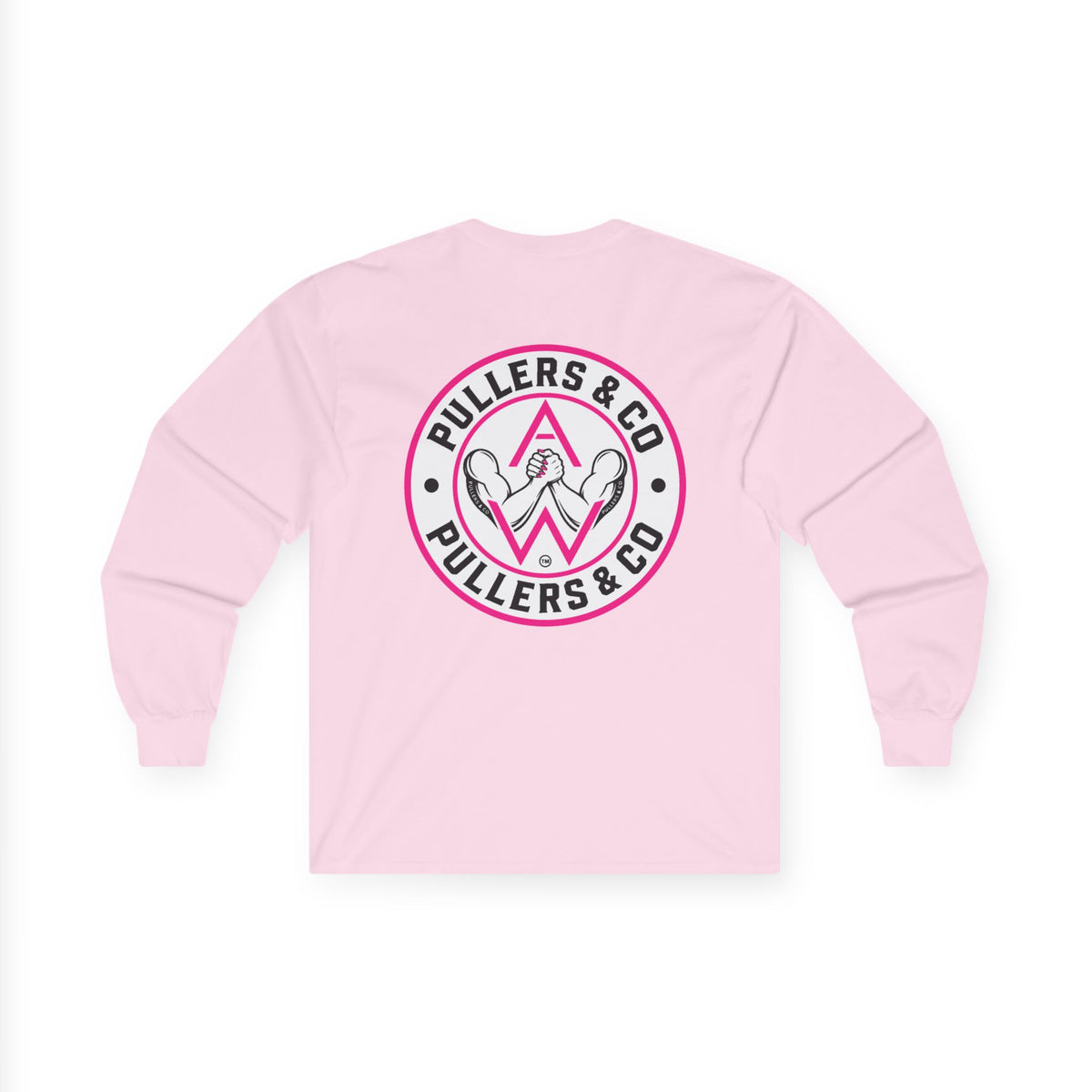 Breast Cancer Awareness Long Sleeve Tee — "Boooo-bies! Pulling for a Cure"