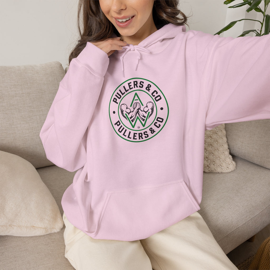 Women's Pullover Hoodie - Circular Logo - UNISEX | Pullers & Co.