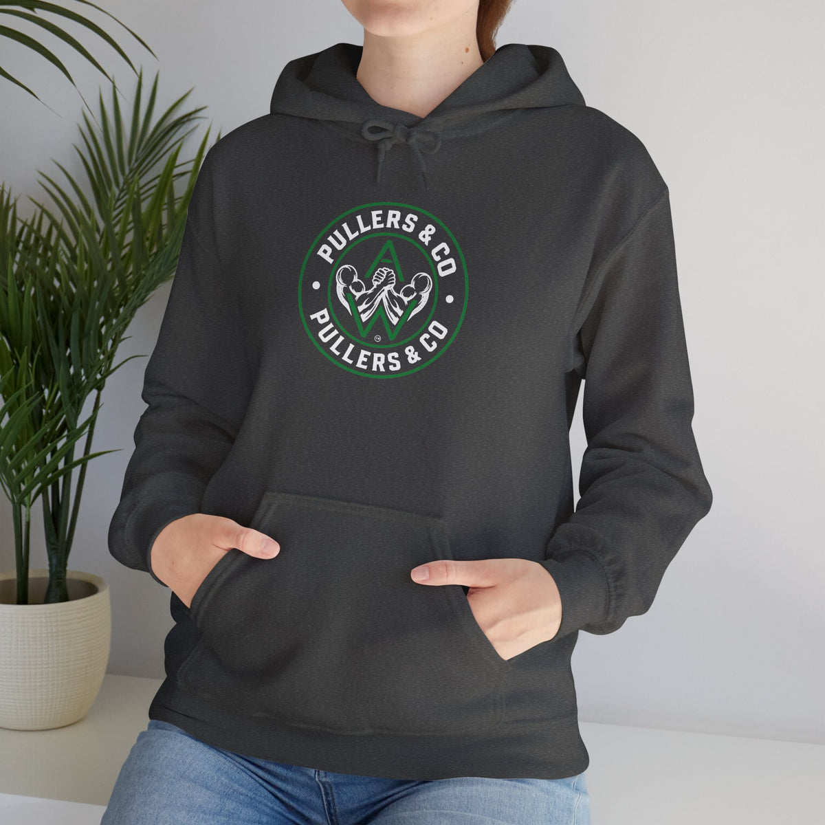 Women's Pullover Hoodie - Circular Logo - UNISEX | Pullers & Co.
