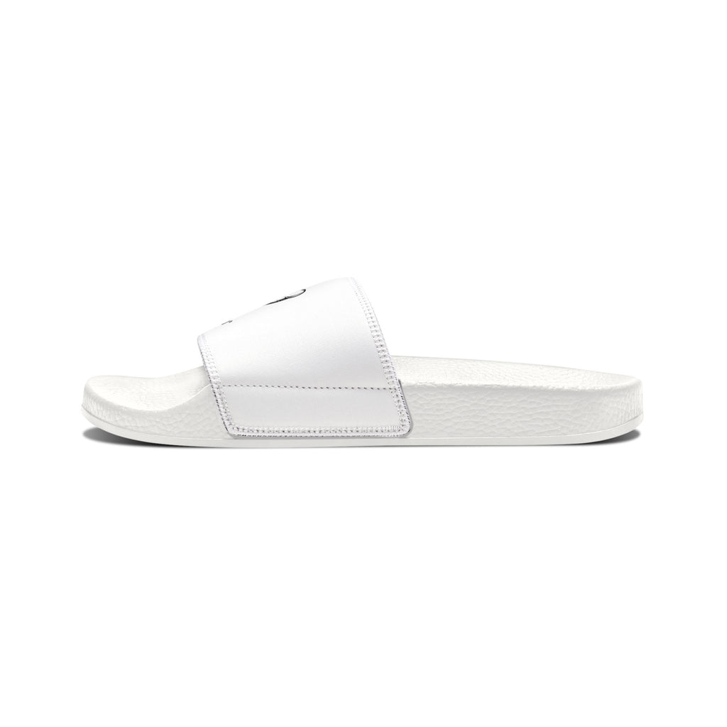 Men's Logo Slide Sandals — Pulllers & Co. Removable Strap Pool Slides