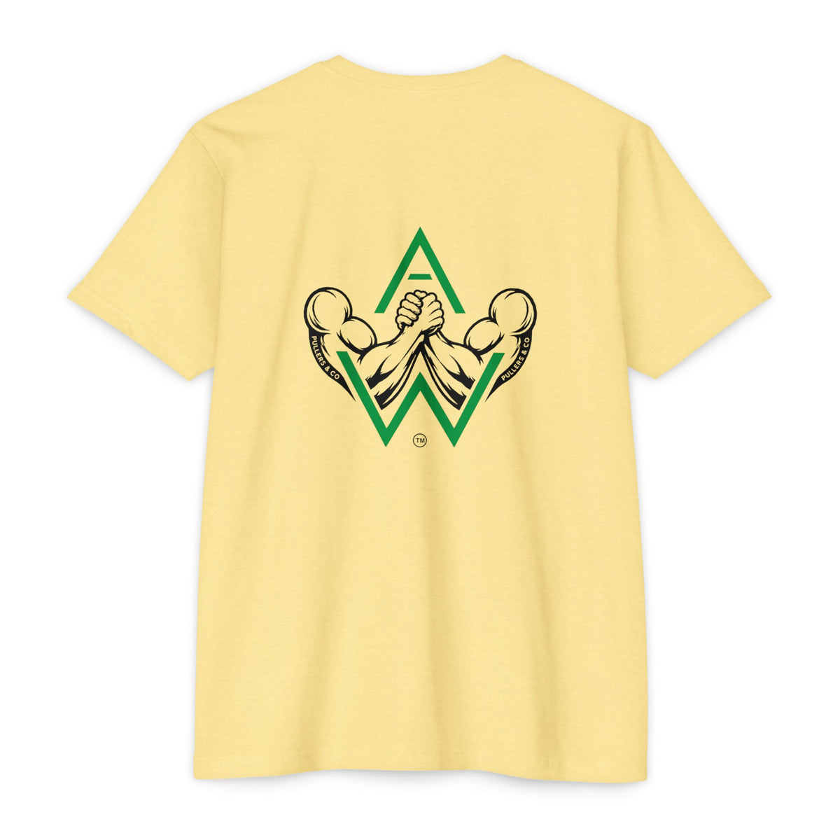 Men's Circular Logo & Classic Arm Emblem T-Shirt | Pullers & Co.