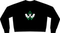 Women’s Arm-Wrestling Logo Cropped Crewneck | Pullers & Co.