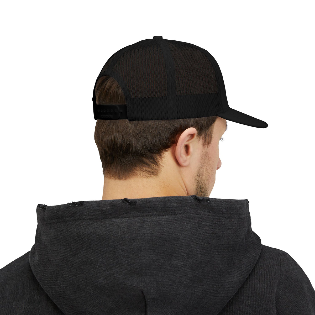 Embroidered Trucker Cap | Pullers & Co. Rope Logo Snapback