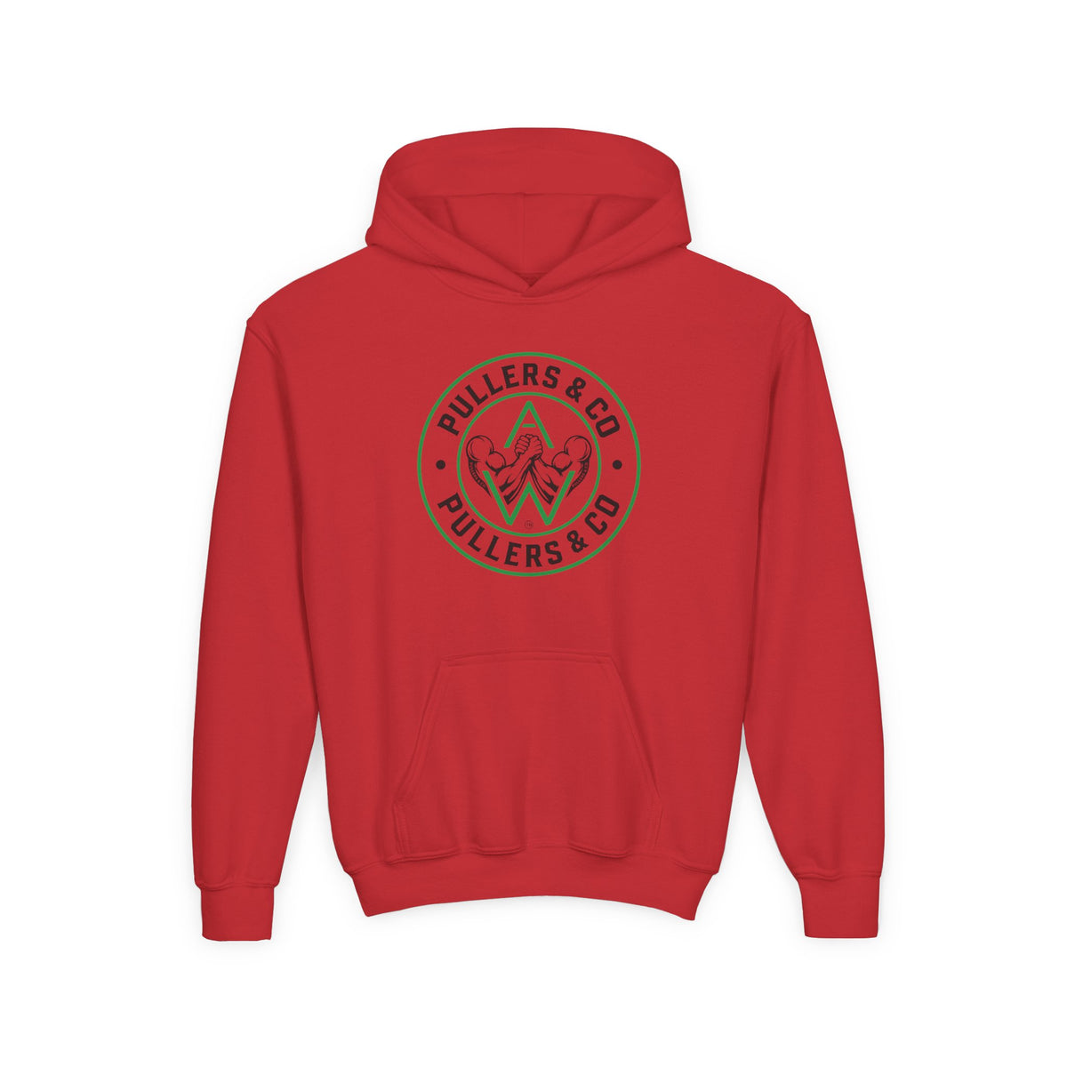 Youth Pullover Hoodie - Circular Logo - UNISEX | Pullers & Co.
