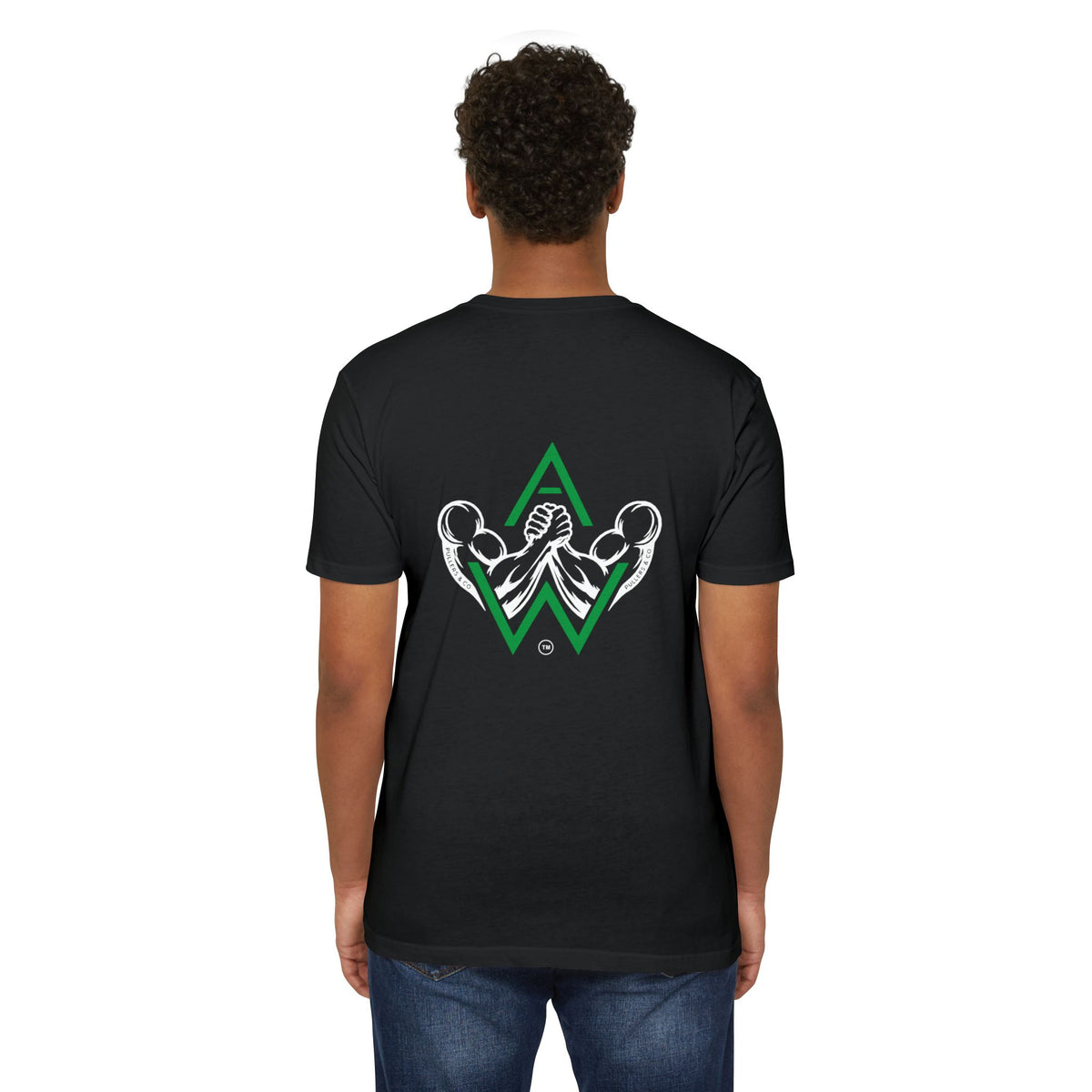 Men's Circular Logo & Classic Arm Emblem T-Shirt | Pullers & Co.