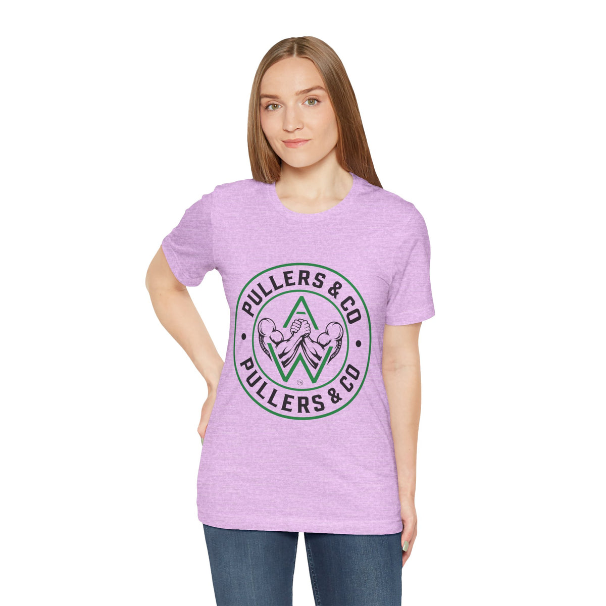 Woman's T-Shirt Circular Logo - Unisex | Pullers & Co.