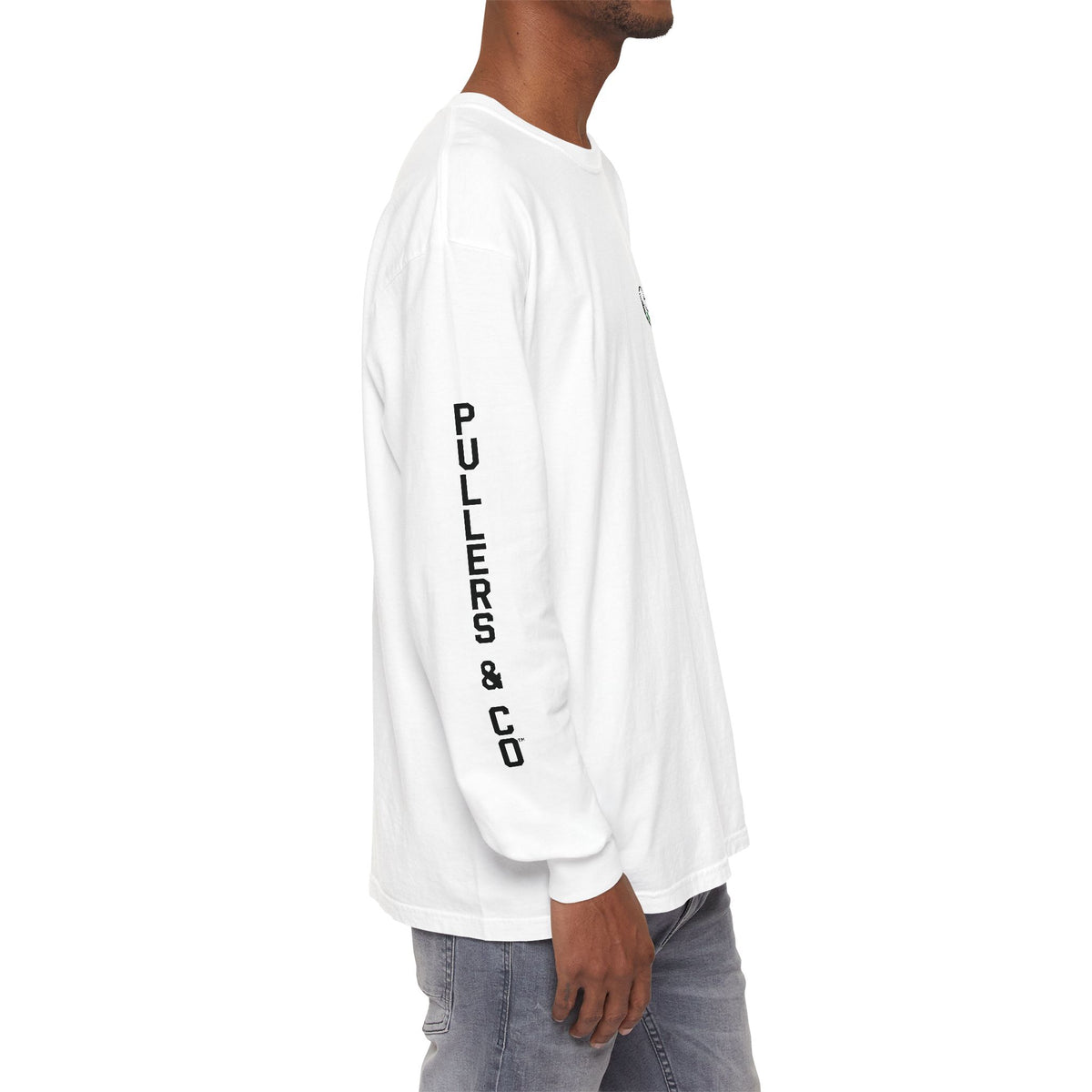 Arm Wrestling Long Sleeve T-Shirt, Unisex | Classic Arm Emblem & Circular Logo | Pullers & Co.