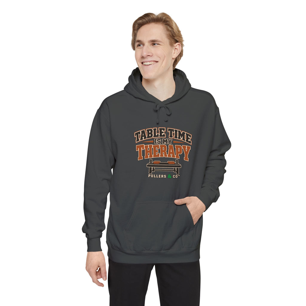 Table Time Is My Therapy Arm Wrestling Hoodie Unisex | Pullers & Co.