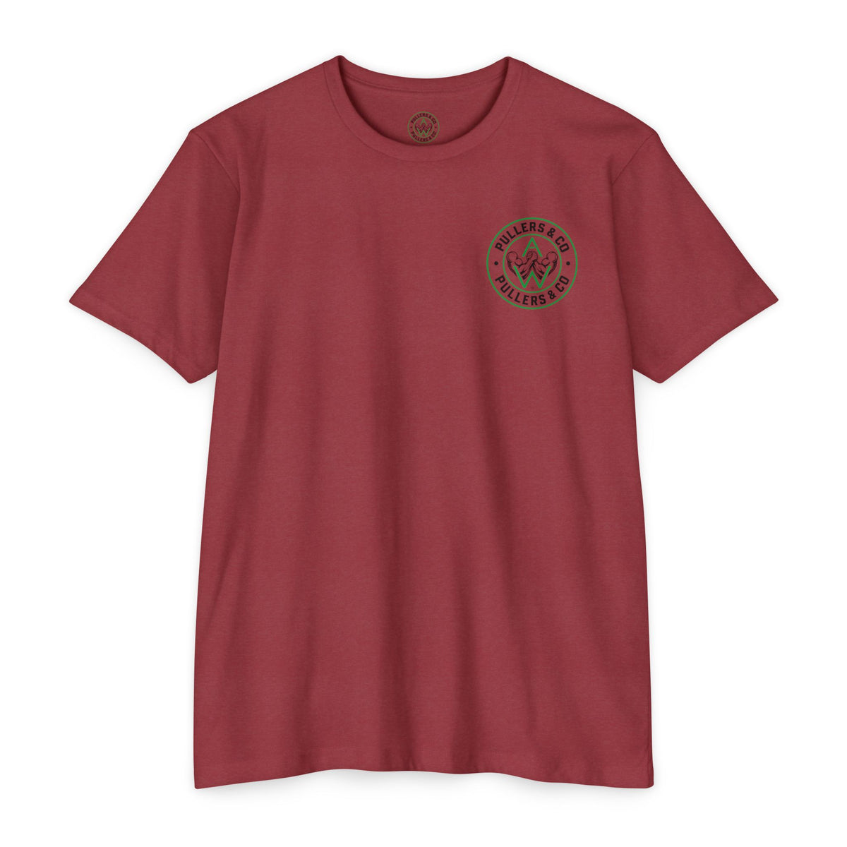 Men's Circular Logo & Classic Arm Emblem T-Shirt | Pullers & Co.