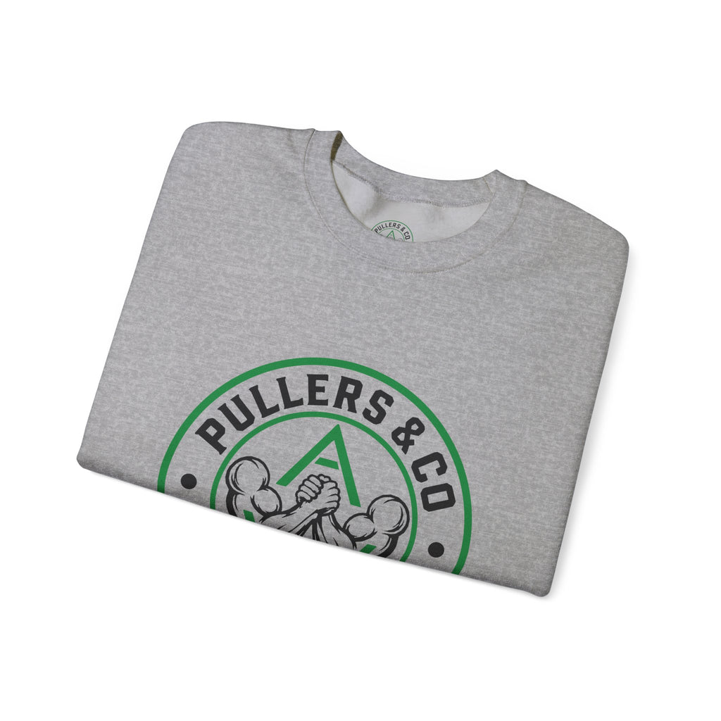 Men's Crewneck Sweatshirt Circular Logo - UNISEX | Pullers & Co.