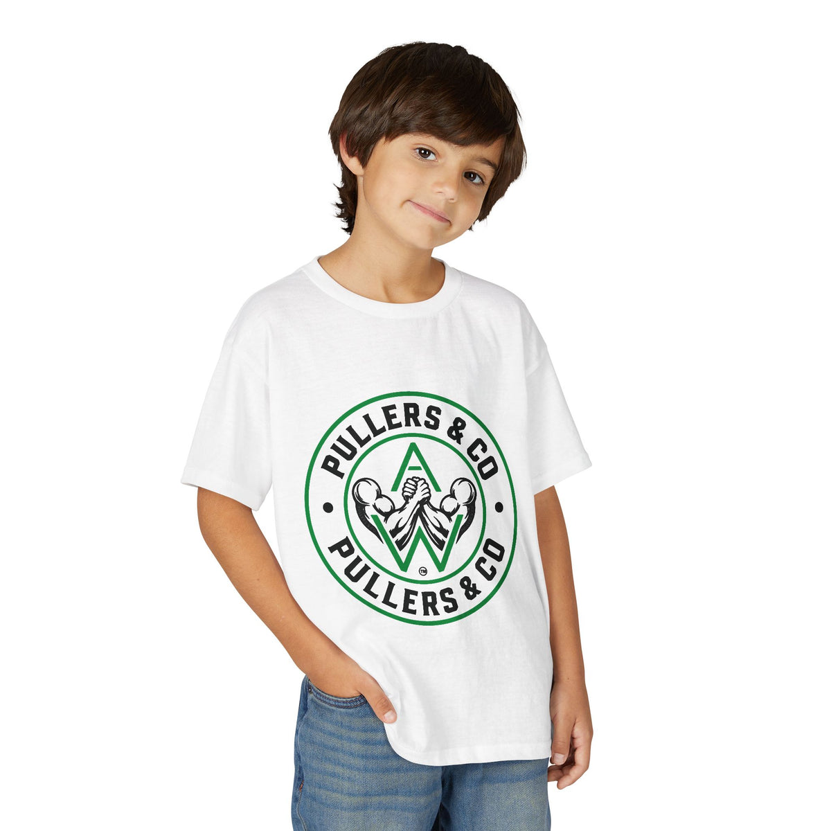 Youth Dry Blend T-Shirt - Circular Logo - UNISEX | Pullers & Co.