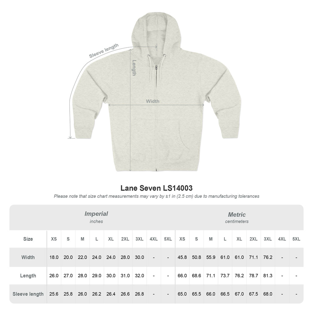 Arm Wrestling Unisex Zip-Up Hoodie | Pullers & Co. Full-Zip Sweatshirt