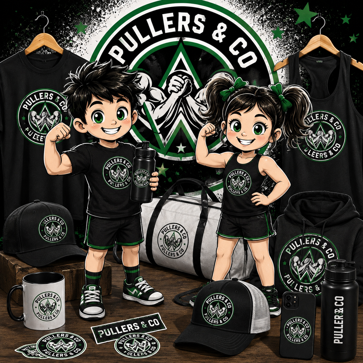 Pullers & Co Kids Character Collection coming soon
